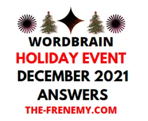 Wordbrain Holiday Event December 2021 Answers Puzzle