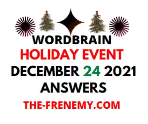 Wordbrain Holiday Event December 24 2021 Answers Puzzle