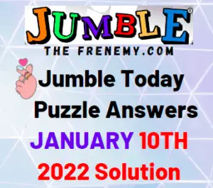 Jumble Answers Today January 20 2022 Solution