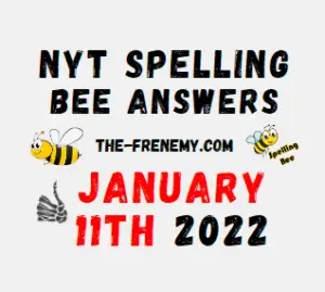 NYT Spelling Bee Solver Puzzle Challenge January 11 2022 Solution
