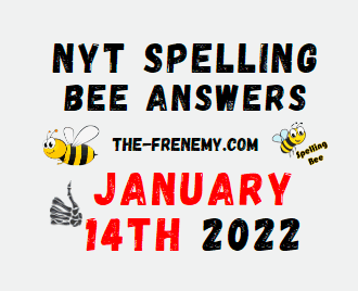 NYT Spelling Bee Answers January 14 2022 Solution - Frenemy