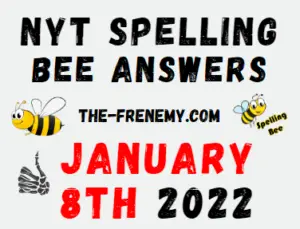 Nyt Spelling BeeSolver Puzzle January 8 2022 Answers