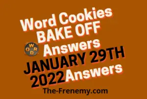 Word Cookies Bake Off Puzzle January 29 2022 Answers