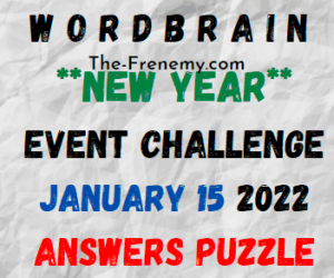 WordBrain Brainys New Year Event Challenge January 15 2022 Answers