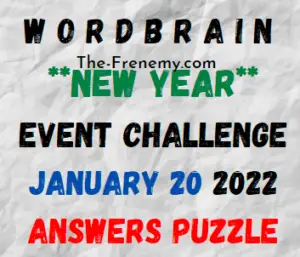 WordBrain Brainys New Year Event Challenge January 20 2022 Answers Puzzle