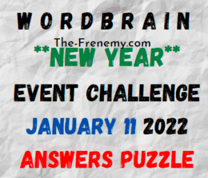 WordBrain New Year Event Challenge January 11 2022 Answers