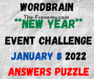 WordBrain New Year Event Challenge January 8 2022 Answers