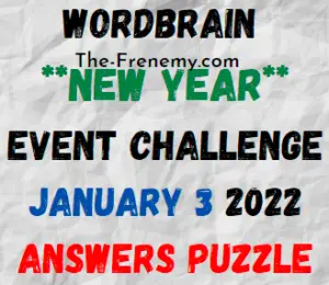 Wordbrain New Year Event Challenge January 3 2022 Answers Puzzle