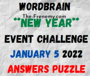 Wordbrain New Year Event Challenge January 5 2022 Answers Puzzle
