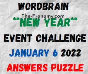 Wordbrain New Year Event Challenge January 6 2022 Answers