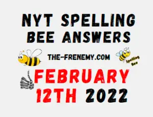 NYT Spelling Bee Solver Puzzle February 12 2022 Answers