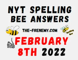 NYT Spelling Bee Solver Puzzle February 8 2022 Answers