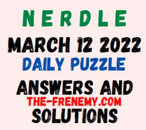 Nerdle March 12 2022 Answers Puzzle Today