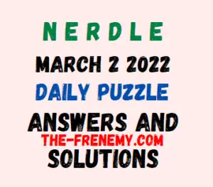 Nerdle March 2 2022 Answers Puzzle Today