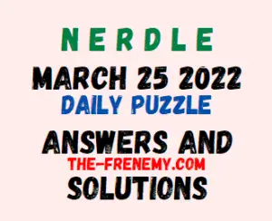 Nerdle March 25 2022 Answers Puzzle