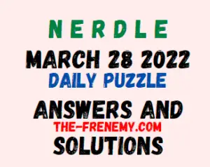 Nerdle March 28 2022 Answers Puzzle