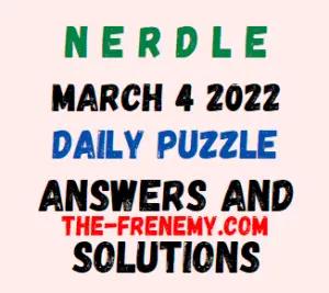 Nerdle March 4 2022 Answers Puzzle Today