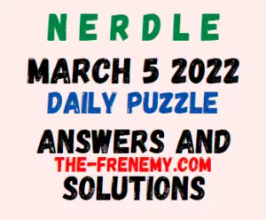 Nerdle March 5 2022 Answers Puzzle Today