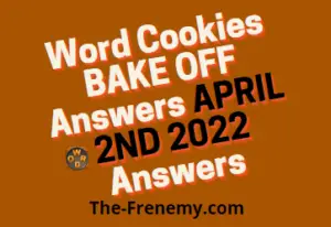 Word Cookies Bake Off April 2 2022 Answers Puzzle