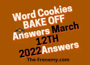 Word Cookies Bake Off March 12 2022 Answers Puzzle