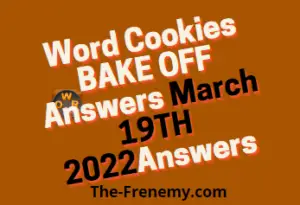 Word Cookies Bake off March 19 2022 Answers Puzzle Daily