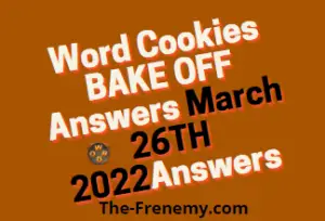 Word Cookies March 26 2022 Answers Puzzle Today