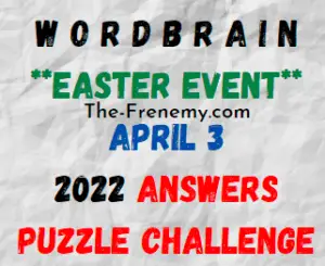 WordBrain Easter Event April 3 2022 Answers Puzzle
