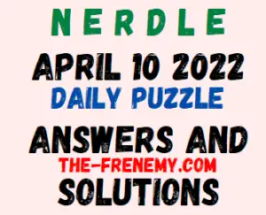 Nerdle April 10 2022 Answers Puzzle Today