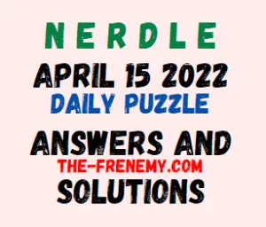 Nerdle April 15 2022 Answers Puzzle Today