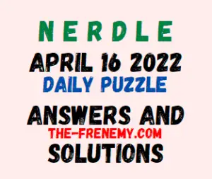 Nerdle April 16 2022 Answers Puzzle Today