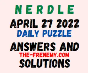 Nerdle April 27 2022 Answers Puzzle Today