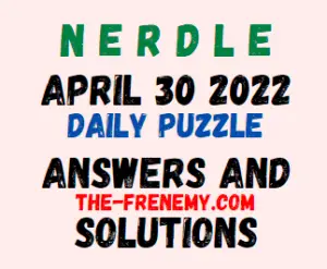 Nerdle April 30 2022 Answers Puzzle Today