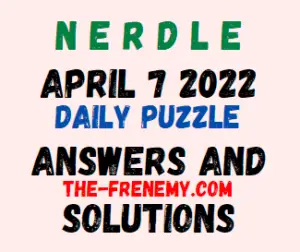 Nerdle April 7 2022 Answers Puzzle Today
