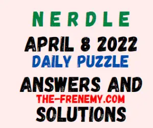 Nerdle April 8 2022 Answers Puzzle Today