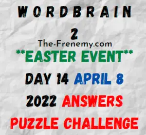 WordBrain 2 Easter Event Day 14 April 8 2022 Answers Puzzle