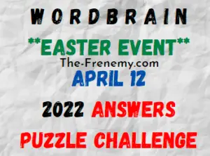 WordBrain Easter Event April 12 2022 Answers Puzzle