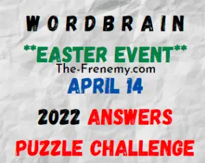 WordBrain Easter Event April 14 2022 Answers Puzzle