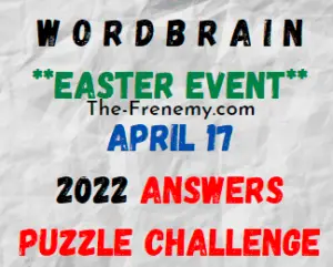 WordBrain Easter Event April 17 2022 Answers Puzzle