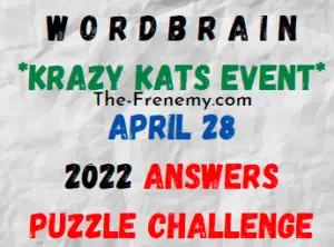 WordBrain Krazy Kats Event April 28 2022 Answers Puzzle