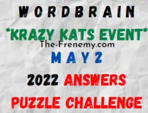 WordBrain Krazy Kats Event May 2 2022 Answers Puzzle