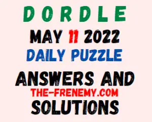 Dordle May 11 2022 Answer for Today