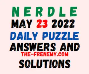 Nerdle 23 May 2022 Answer for Today Puzzle