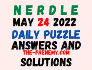Nerdle 24 May 2022 Answer for Today Puzzle