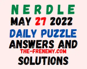 Nerdle 27 May 2022 Answer for Today Puzzle