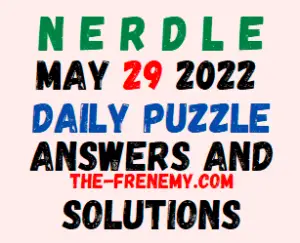 Nerdle 29 May 2022 Answer for Today Puzzle