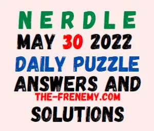 Nerdle 30 May 2022 Answer for Today Puzzle