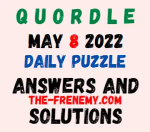 Quordle May 8 2022 Answer for Today