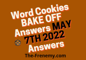 Word Cookies Bake Off May 7 2022 Answers Puzzle Today