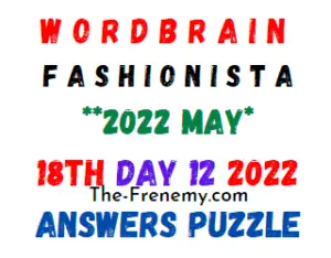 WordBrain Fashionista May 18 Day 12 2022 Answers Puzzle and Solution