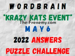 WordBrain Krazy Kats Event May 6 2022 Answers Puzzle